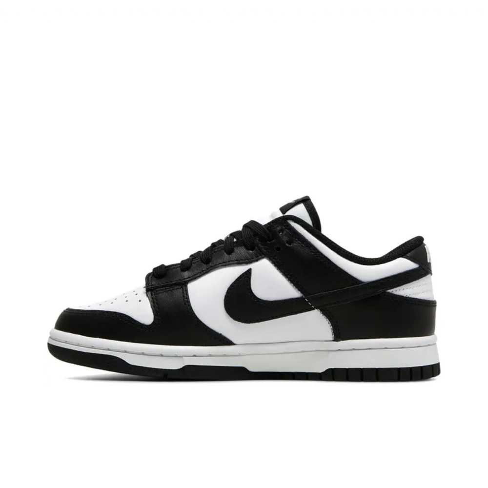 Nike low dunk sneakers black with white - Picture 2 of 9
